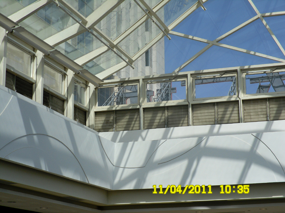 呼市萬達廣場-消防聯動百葉窗